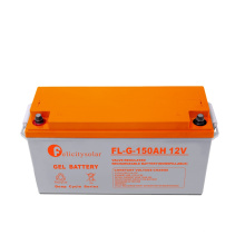 Felicitysolar Nouveau design Gel AGM rechargeable 12V 150AH Batterie solaire à cycle profond